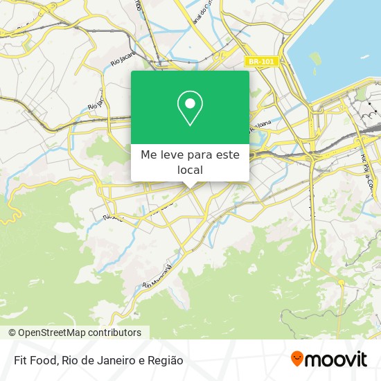 Fit Food mapa