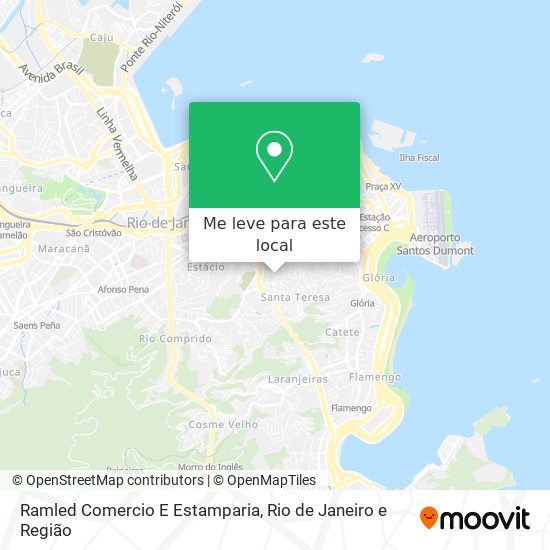 Ramled Comercio E Estamparia mapa