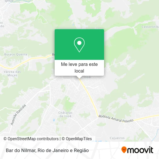 Bar do Nilmar mapa