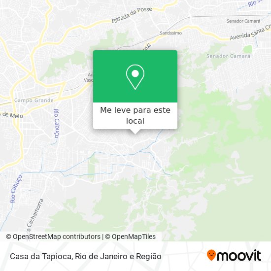 Casa da Tapioca mapa