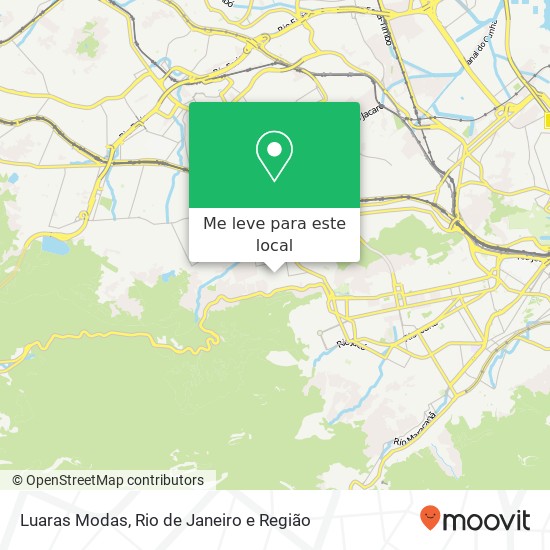 Luaras Modas, Rua Pelotas, 216 Engenho Novo Rio de Janeiro-RJ 20715-020 mapa