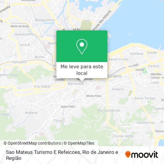 Sao Mateus Turismo E Refeicoes mapa