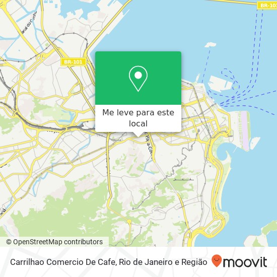 Carrilhao Comercio De Cafe, Rua Heitor Carrilho, 54 Cidade Nova Rio de Janeiro-RJ 20211-025 mapa