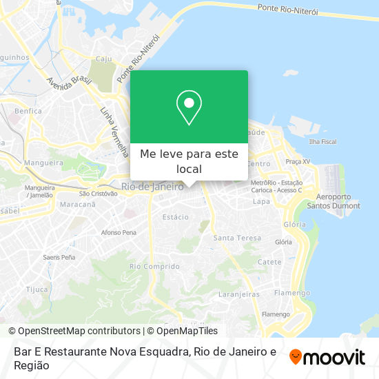 Bar E Restaurante Nova Esquadra mapa