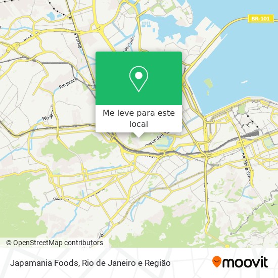 Japamania Foods mapa