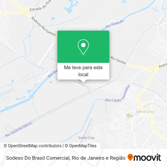Sodexo Do Brasil Comercial mapa