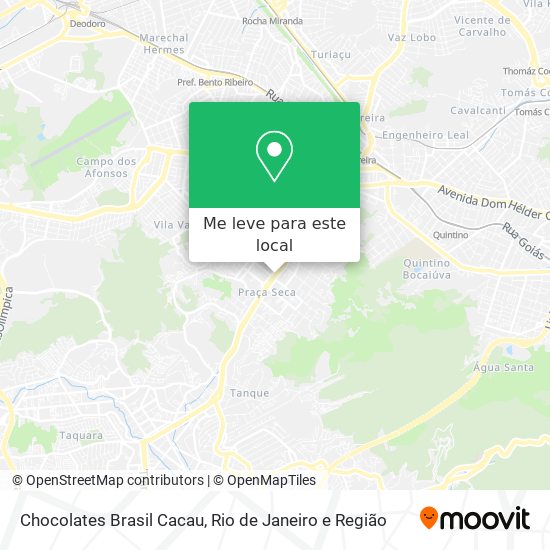 Chocolates Brasil Cacau mapa