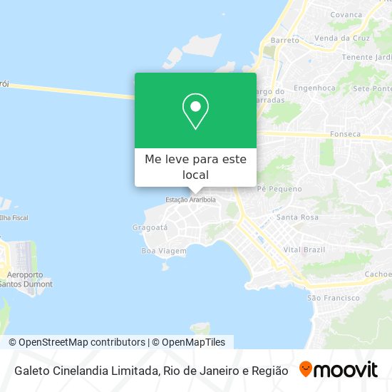 Galeto Cinelandia Limitada mapa