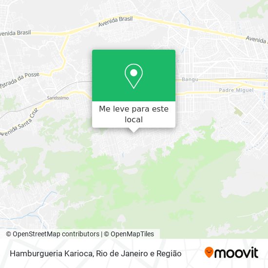 Hamburgueria Karioca mapa