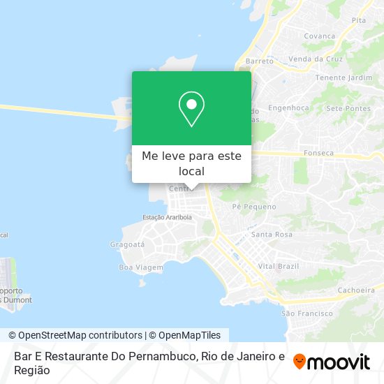 Bar E Restaurante Do Pernambuco mapa