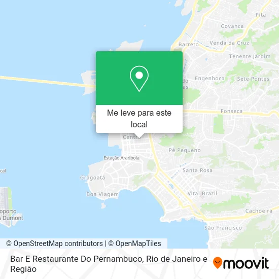 Bar E Restaurante Do Pernambuco mapa