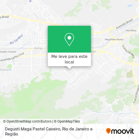 Degusti Mega Pastel Caseiro mapa