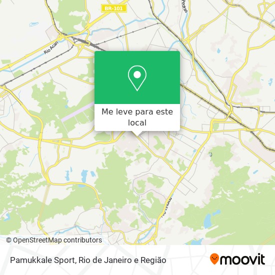 Pamukkale Sport mapa