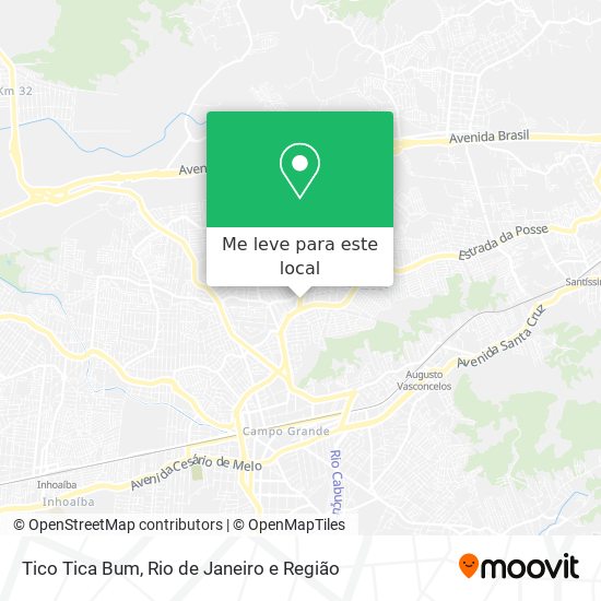 Tico Tica Bum mapa