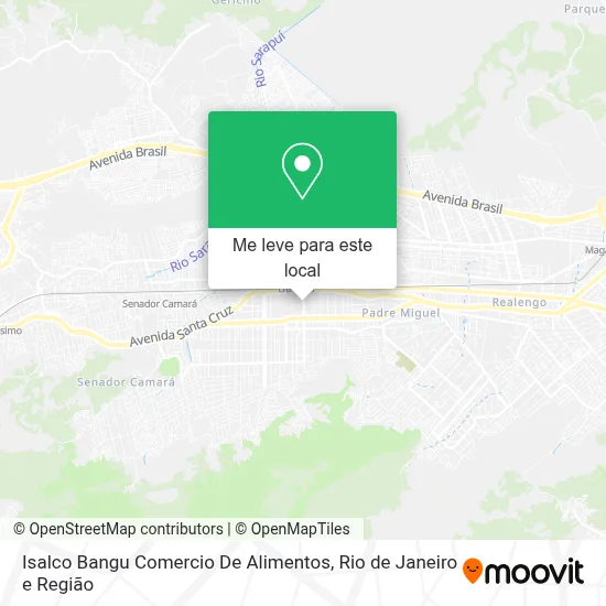 Isalco Bangu Comercio De Alimentos mapa