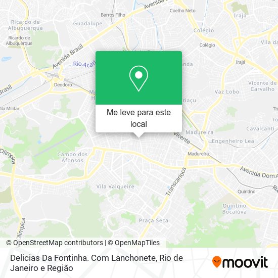 Delicias Da Fontinha. Com Lanchonete mapa