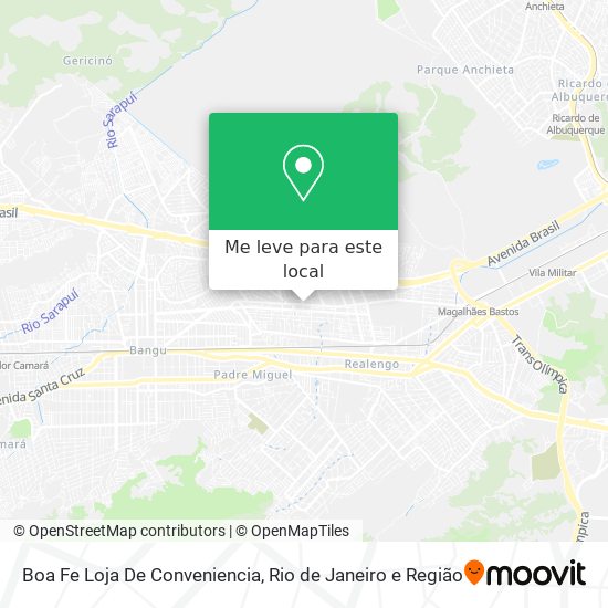 Boa Fe Loja De Conveniencia mapa