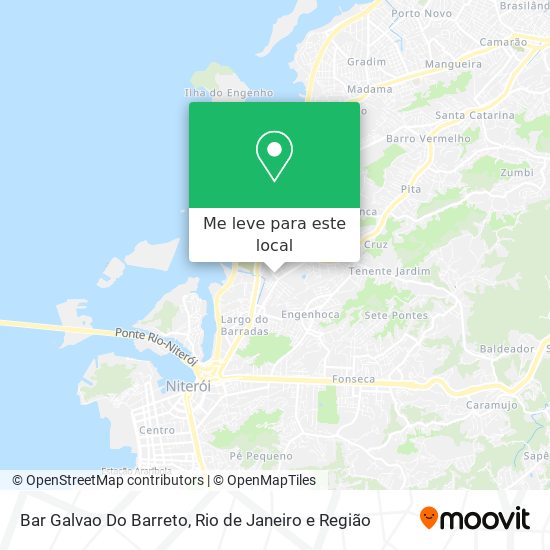 Bar Galvao Do Barreto mapa