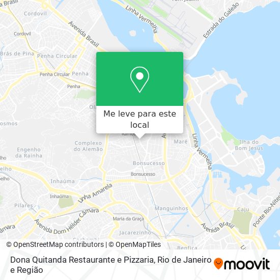 Dona Quitanda Restaurante e Pizzaria mapa