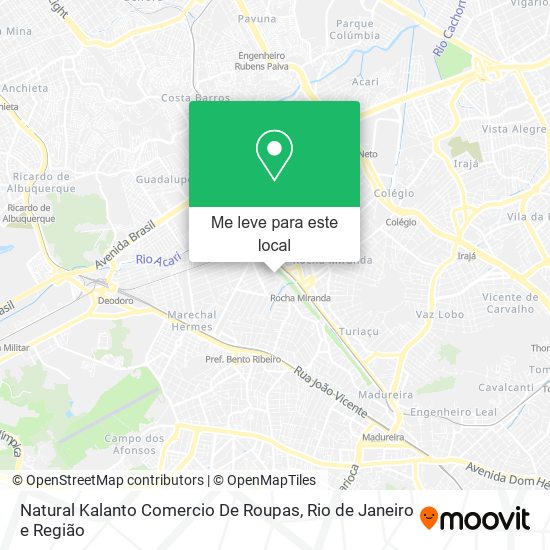 Natural Kalanto Comercio De Roupas mapa