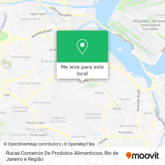 Rucas Comercio De Produtos Alimenticios mapa