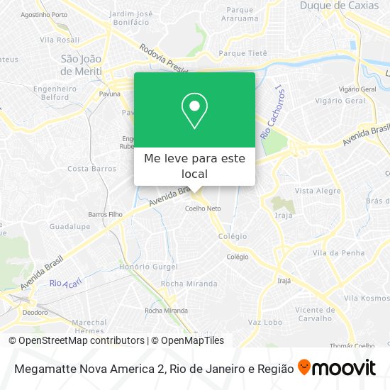 Megamatte Nova America 2 mapa