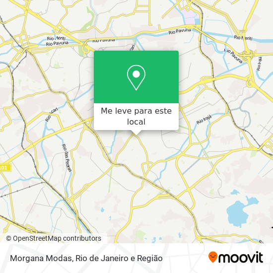 Morgana Modas mapa