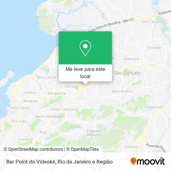 Bar Point do Videokê mapa