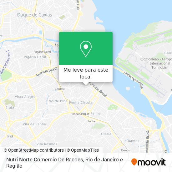 Nutri Norte Comercio De Racoes mapa