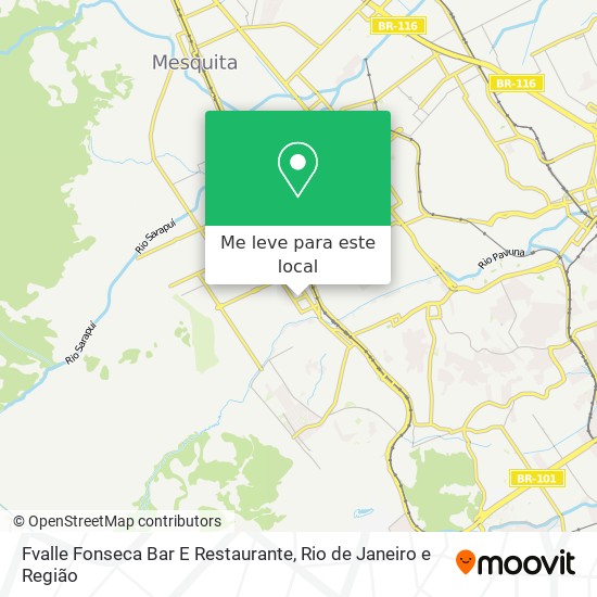 Fvalle Fonseca Bar E Restaurante mapa