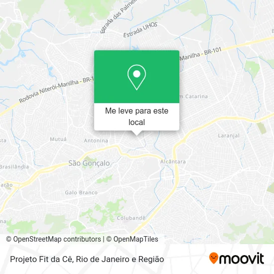 Projeto Fit da Cê mapa