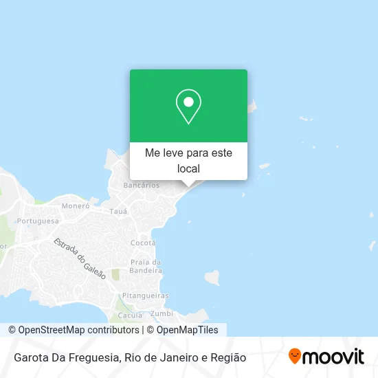 Garota Da Freguesia mapa