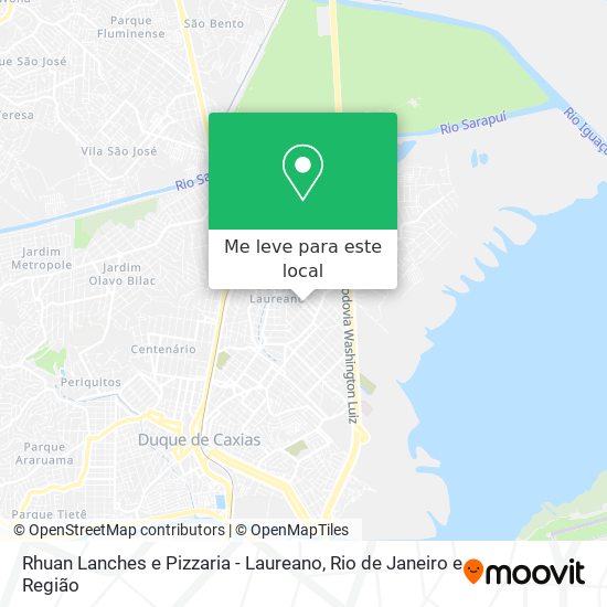 Rhuan Lanches e Pizzaria - Laureano mapa
