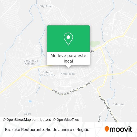 Brazuka Restaurante mapa