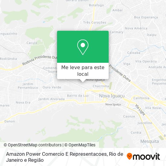 Amazon Power Comercio E Representacoes mapa