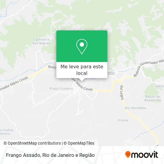 Frango Assado mapa