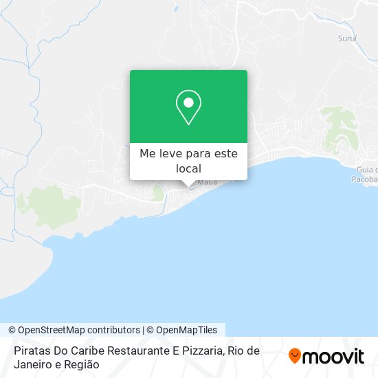 Piratas Do Caribe Restaurante E Pizzaria mapa