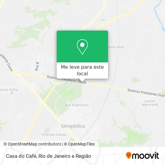 Casa do Café mapa