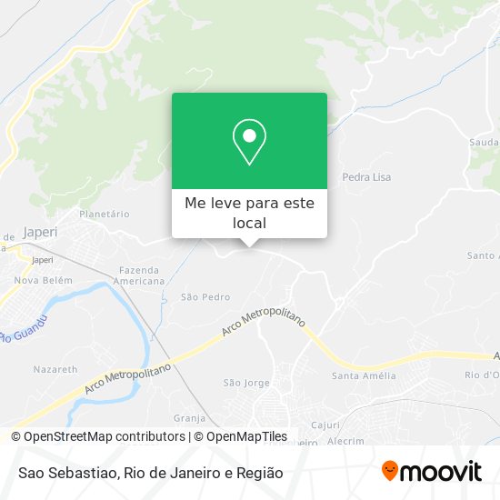 Sao Sebastiao mapa