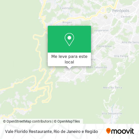 Vale Florido Restaurante mapa