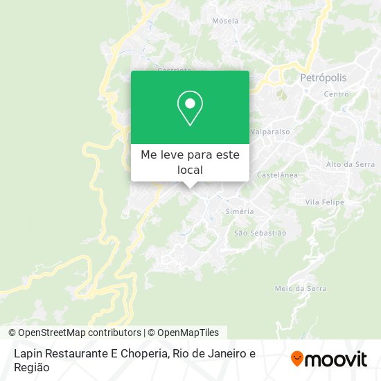 Lapin Restaurante E Choperia mapa