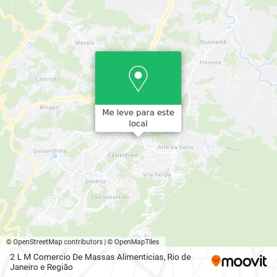 2 L M Comercio De Massas Alimenticias mapa