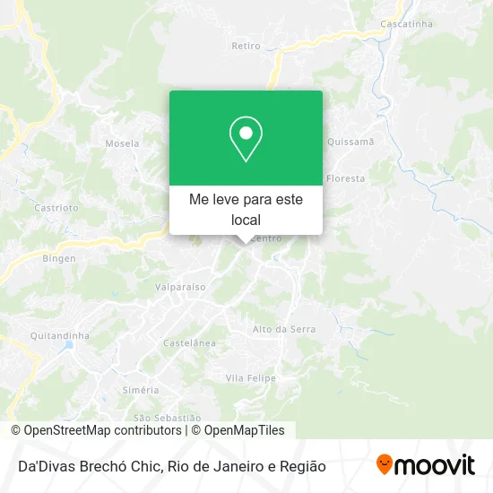 Da'Divas Brechó Chic mapa