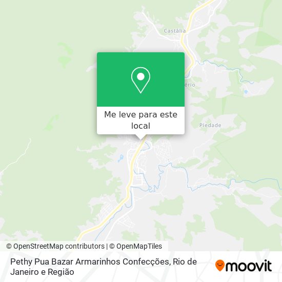 Pethy Pua Bazar Armarinhos Confecções mapa
