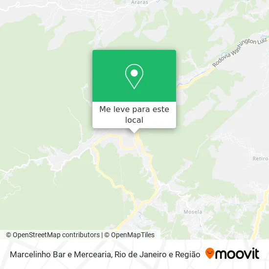 Marcelinho Bar e Mercearia mapa