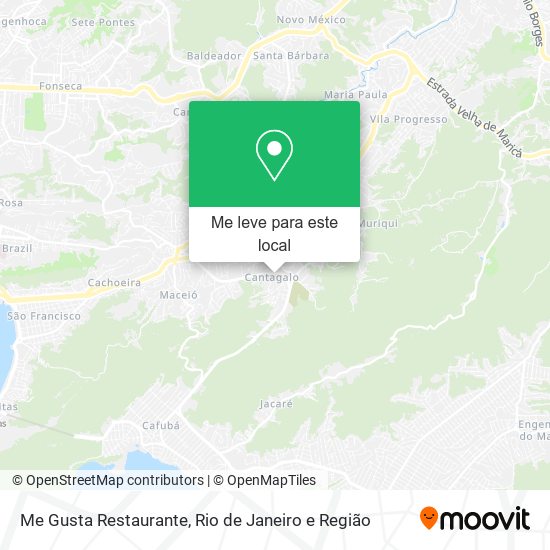 Me Gusta Restaurante mapa
