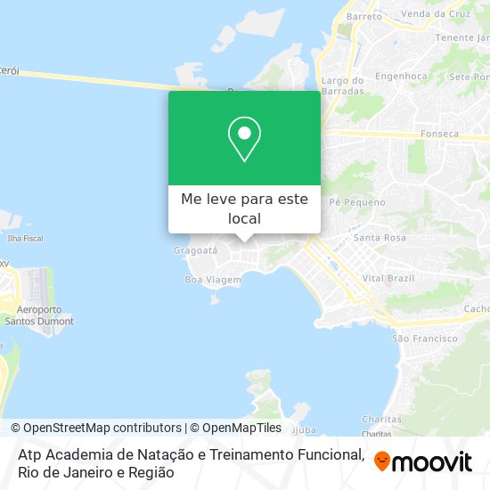 Atp Academia de Natação e Treinamento Funcional mapa