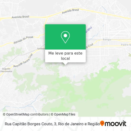 Rua Capitão Borges Couto, 3 mapa