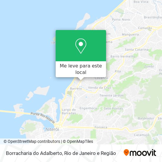 Borracharia do Adalberto mapa