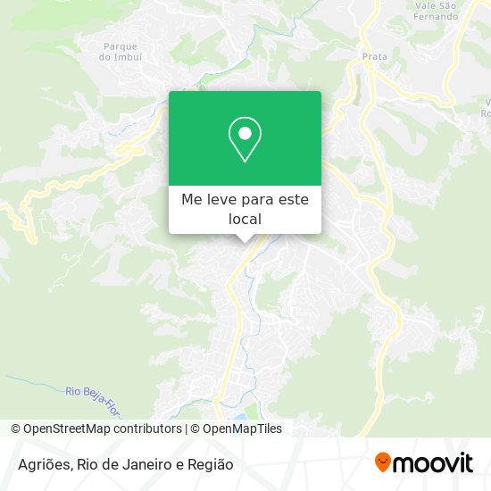 Agriões mapa